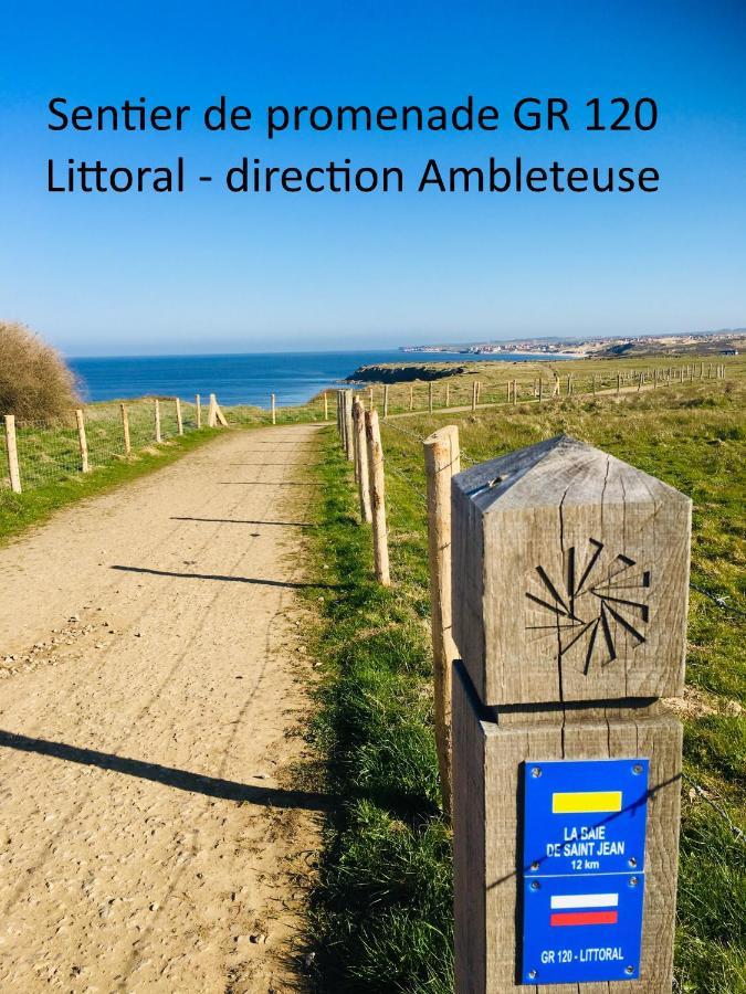 La Mer Vue D'En Haut , Duplex A La Naturelle Sur La Cote D'Opale 위머로우 외부 사진