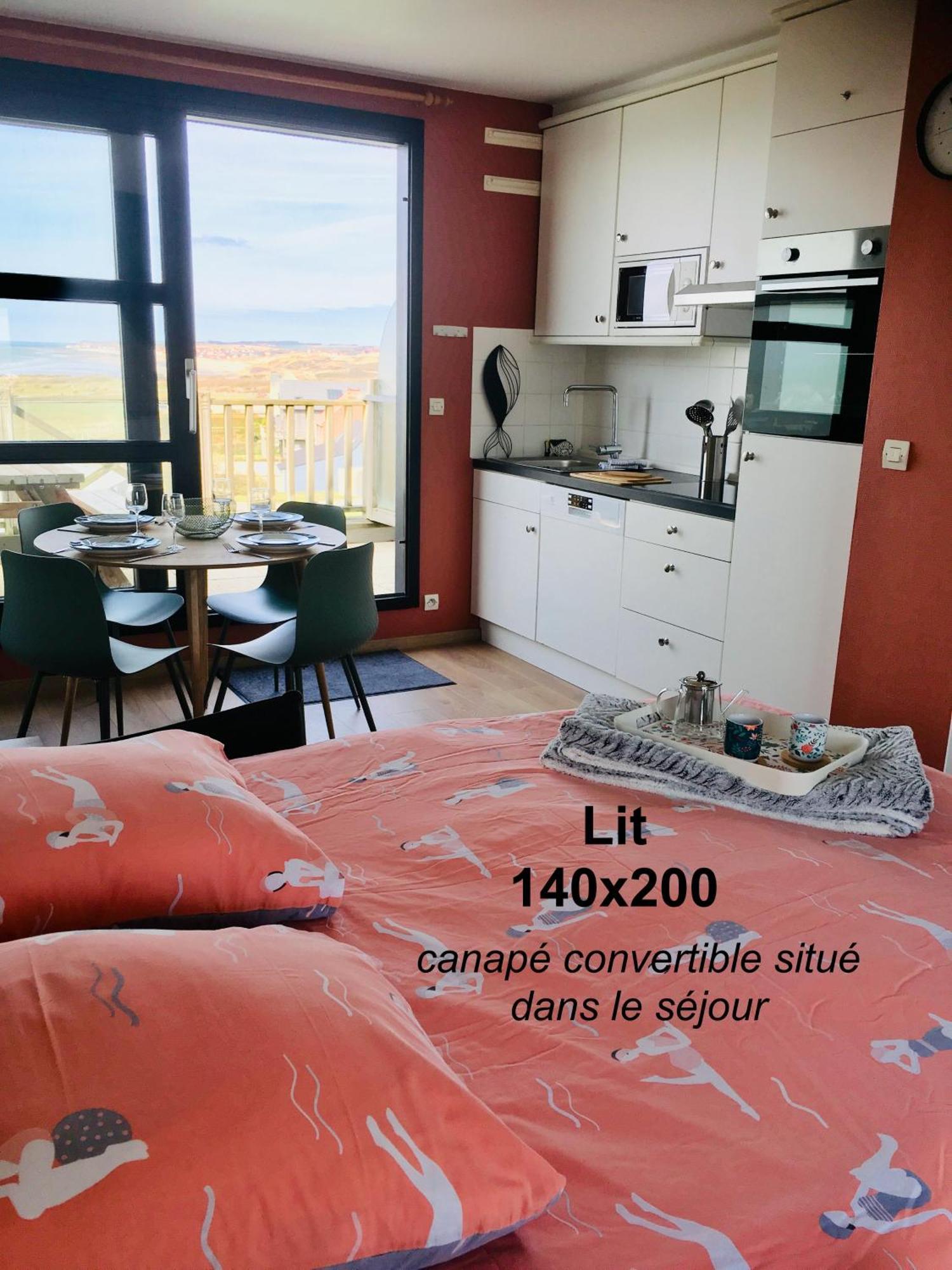 La Mer Vue D'En Haut , Duplex A La Naturelle Sur La Cote D'Opale 위머로우 외부 사진