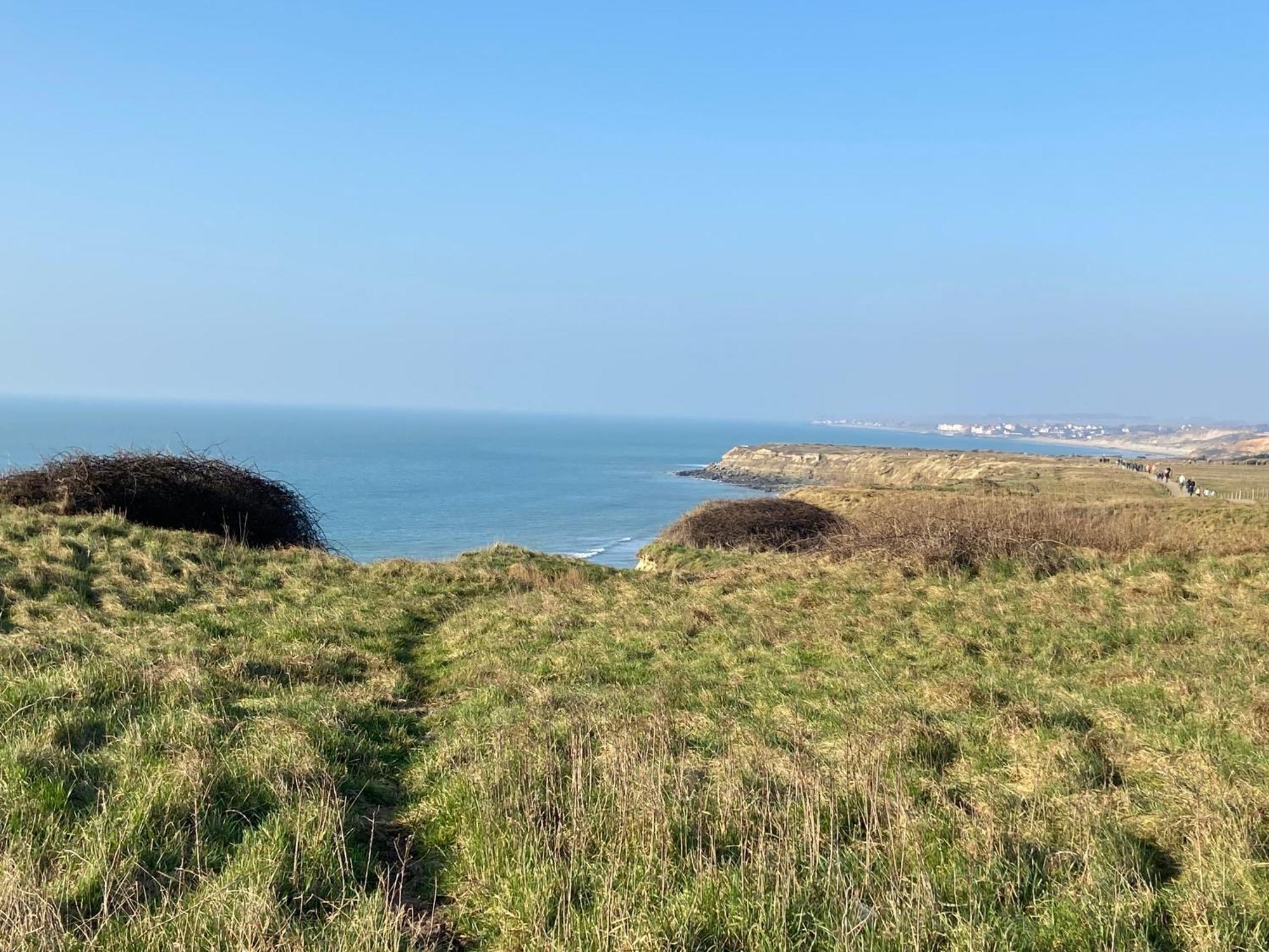 La Mer Vue D'En Haut , Duplex A La Naturelle Sur La Cote D'Opale 위머로우 외부 사진